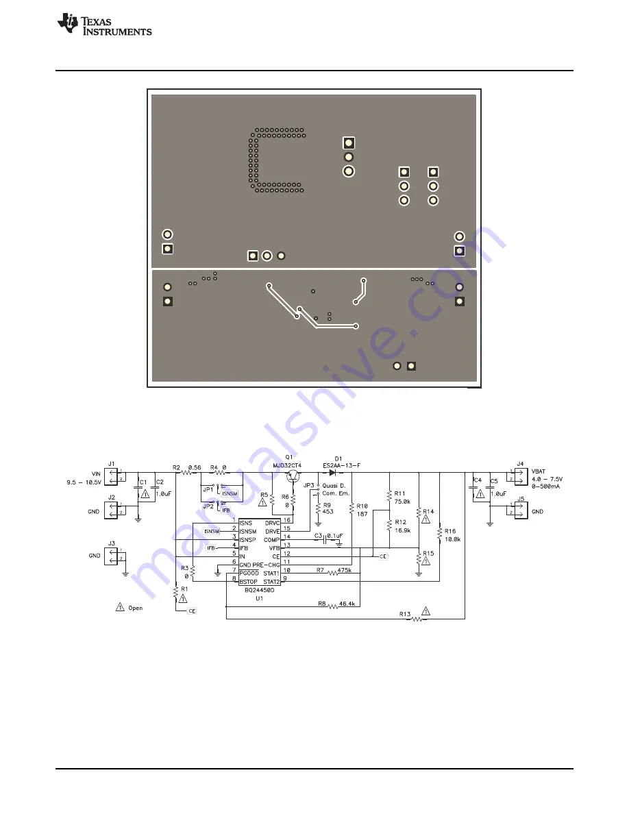 Texas Instruments BQ24450EVM User Manual Download Page 9