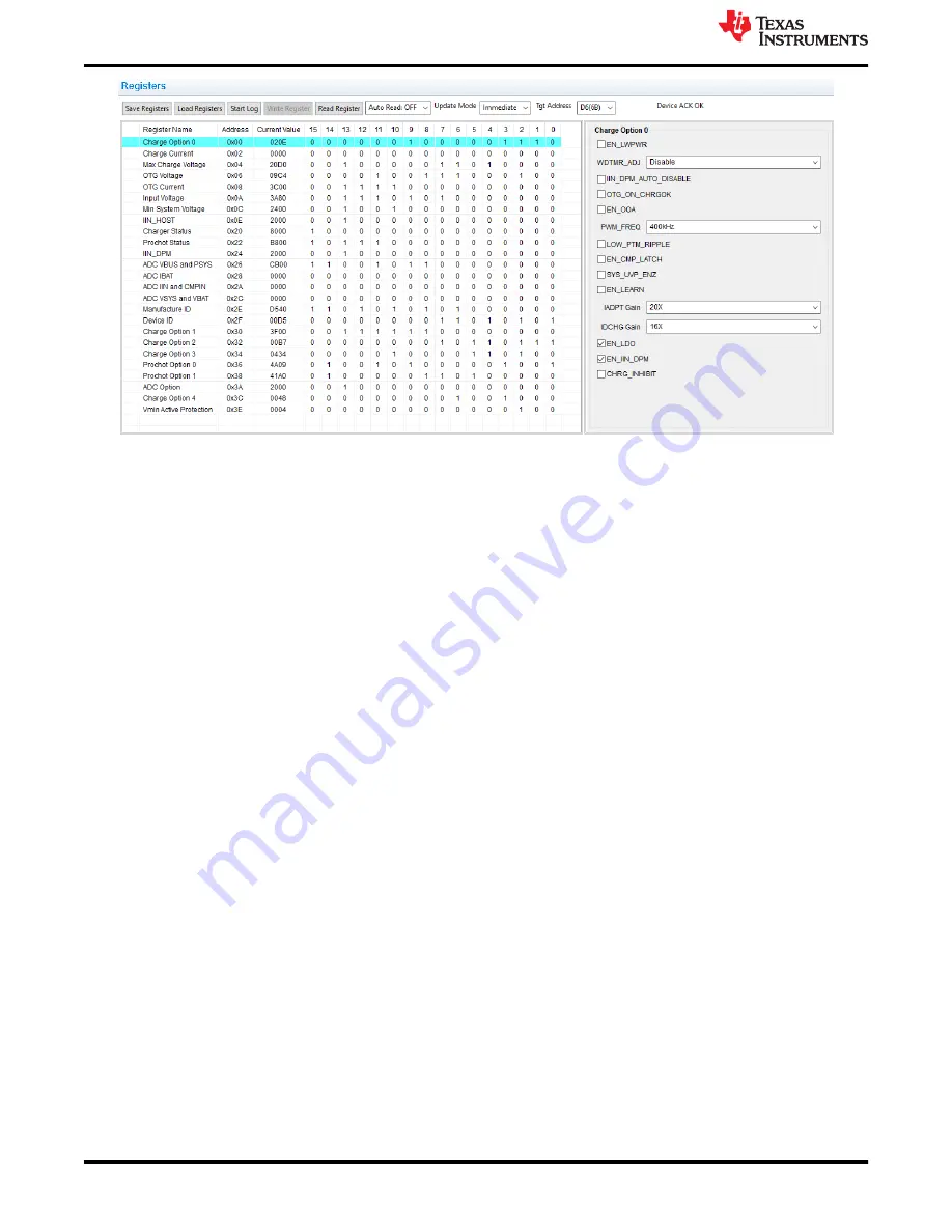 Texas Instruments BQ2573 Series Скачать руководство пользователя страница 8