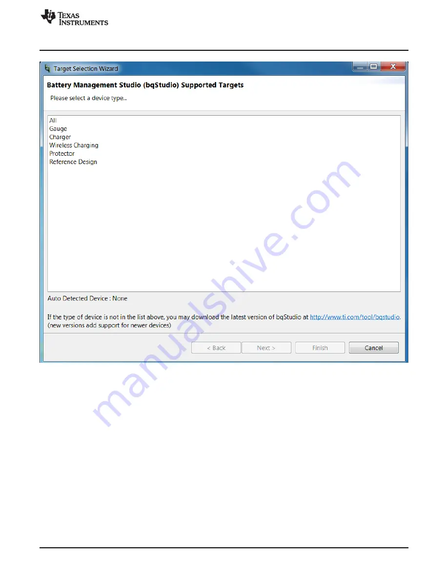 Texas Instruments bq27421 EVM User Manual Download Page 11