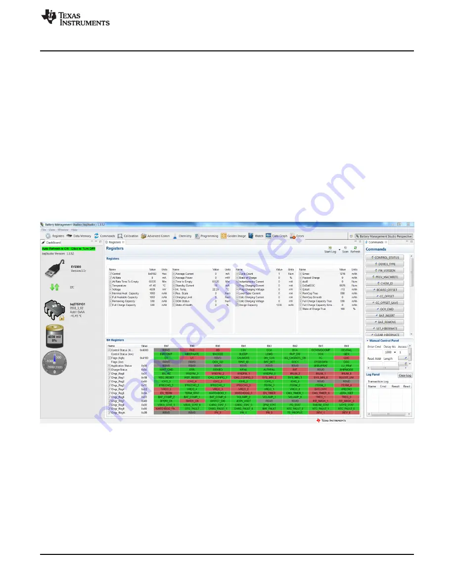 Texas Instruments bq27531EVM User Manual Download Page 17