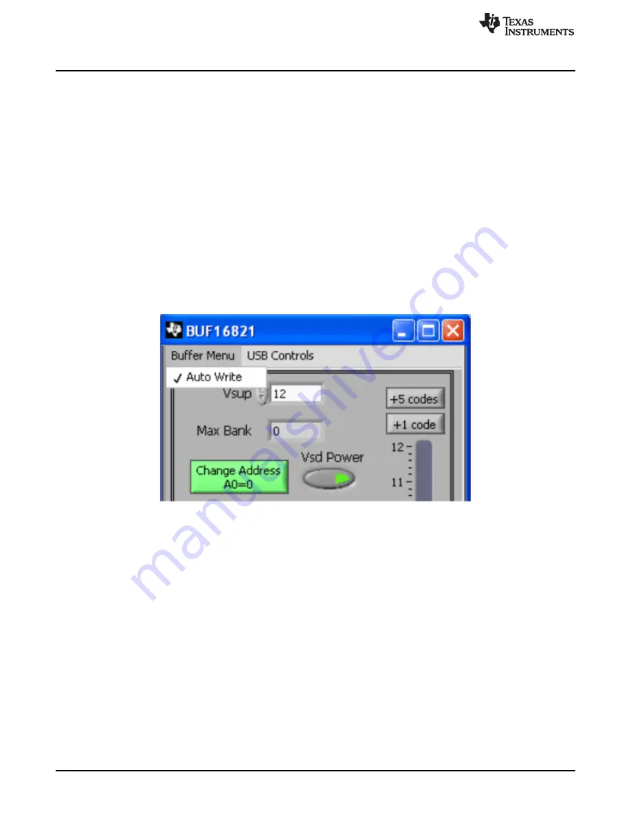 Texas Instruments BUF16821EVM-USB Скачать руководство пользователя страница 20