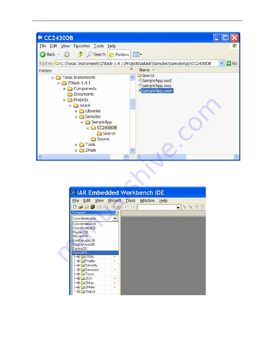 Texas Instruments CC2430ZDK User Manual Download Page 8