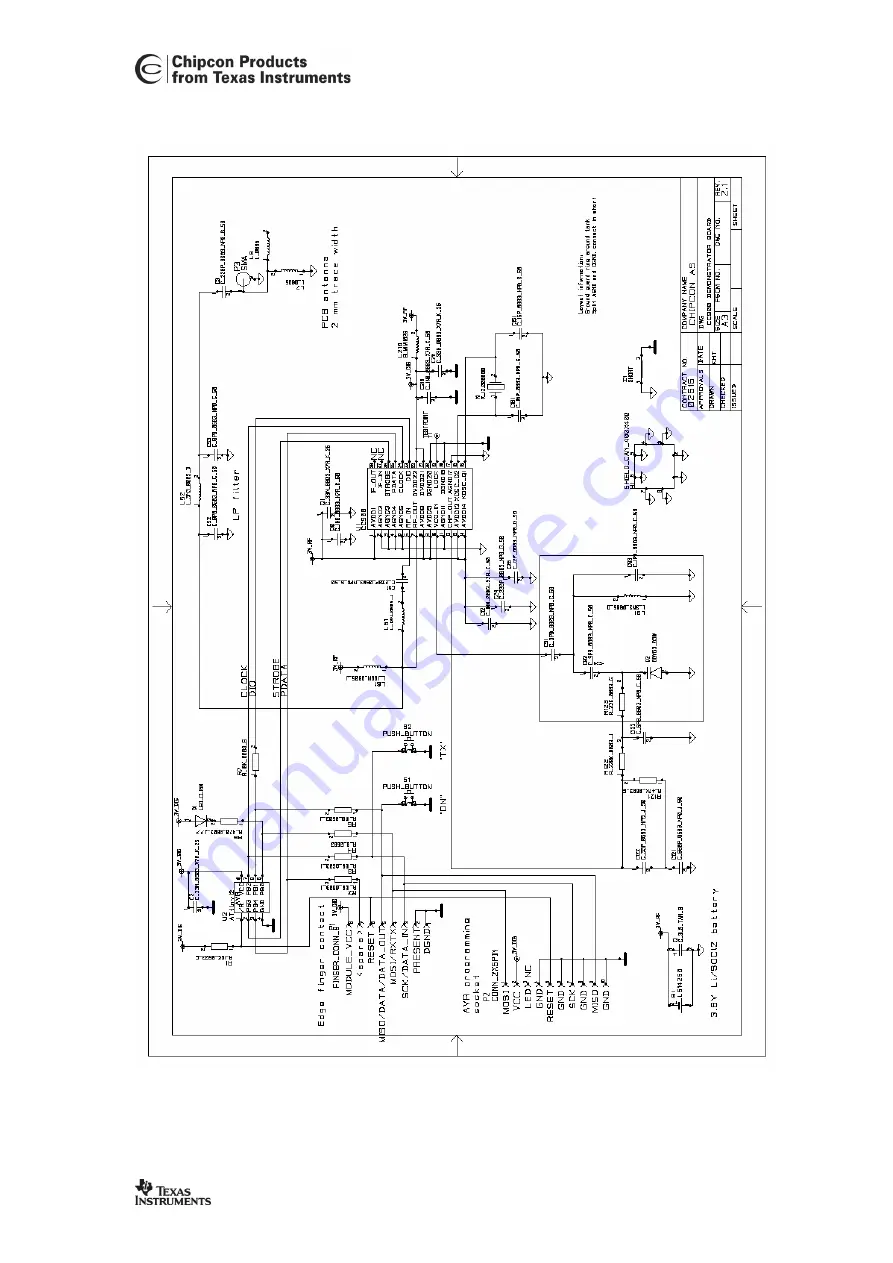 Texas Instruments CC900DB Скачать руководство пользователя страница 18