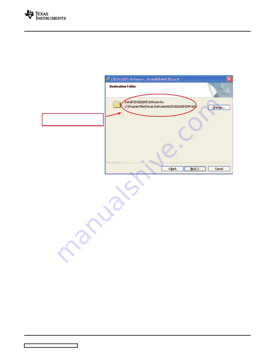 Texas Instruments CDCE62005 User Manual Download Page 3