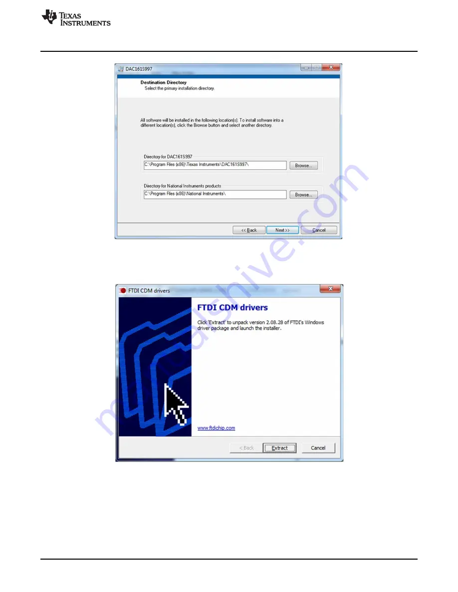 Texas Instruments DAC161S997 User Manual Download Page 5