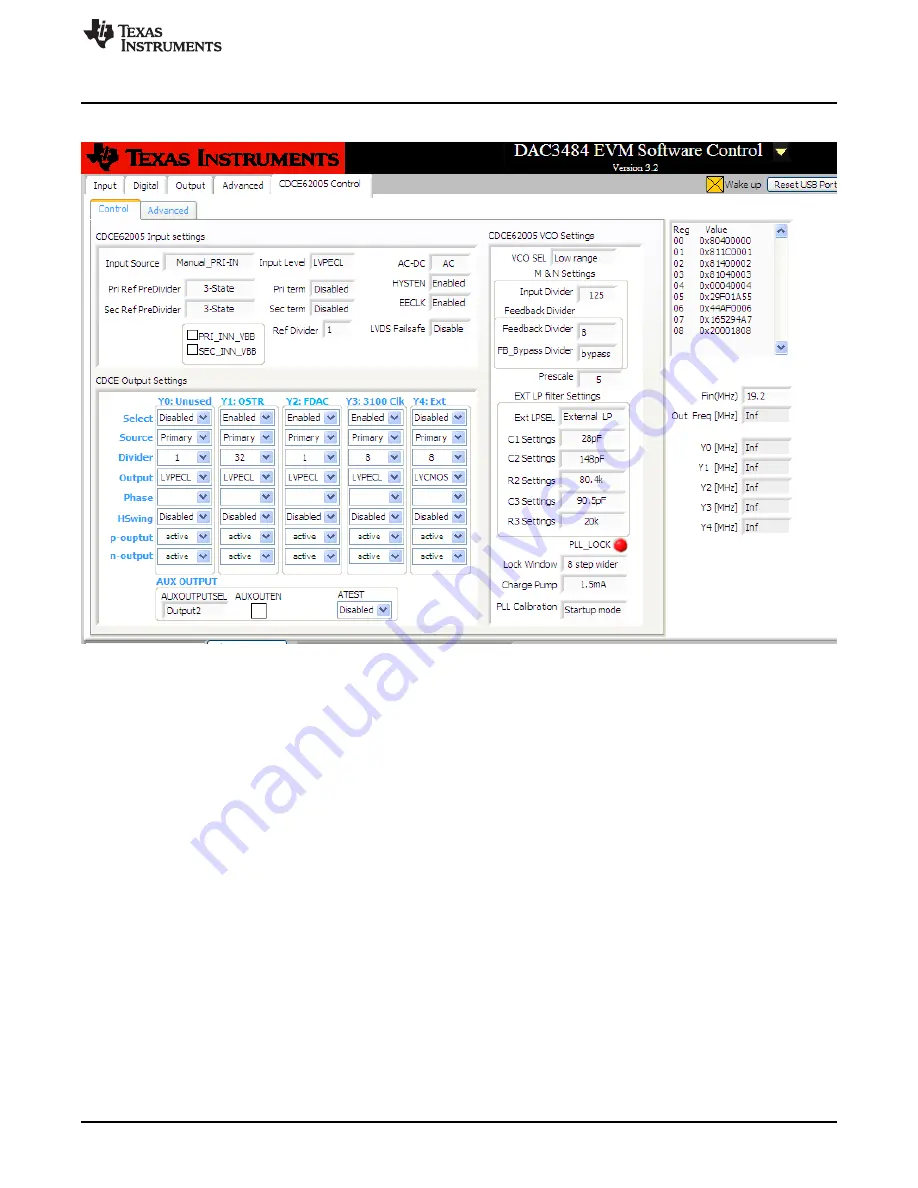 Texas Instruments DAC3482 User Manual Download Page 7