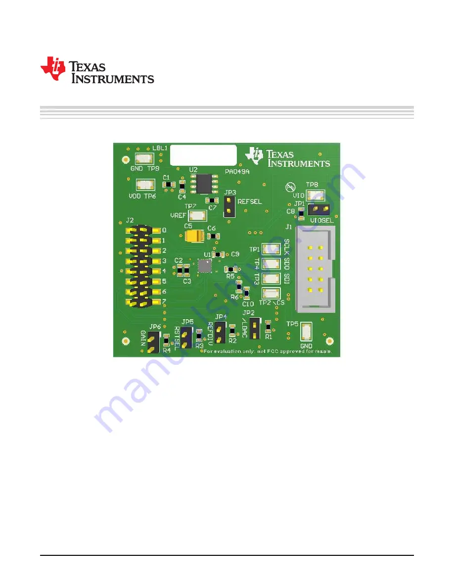 Texas Instruments DACx0504 series Скачать руководство пользователя страница 1