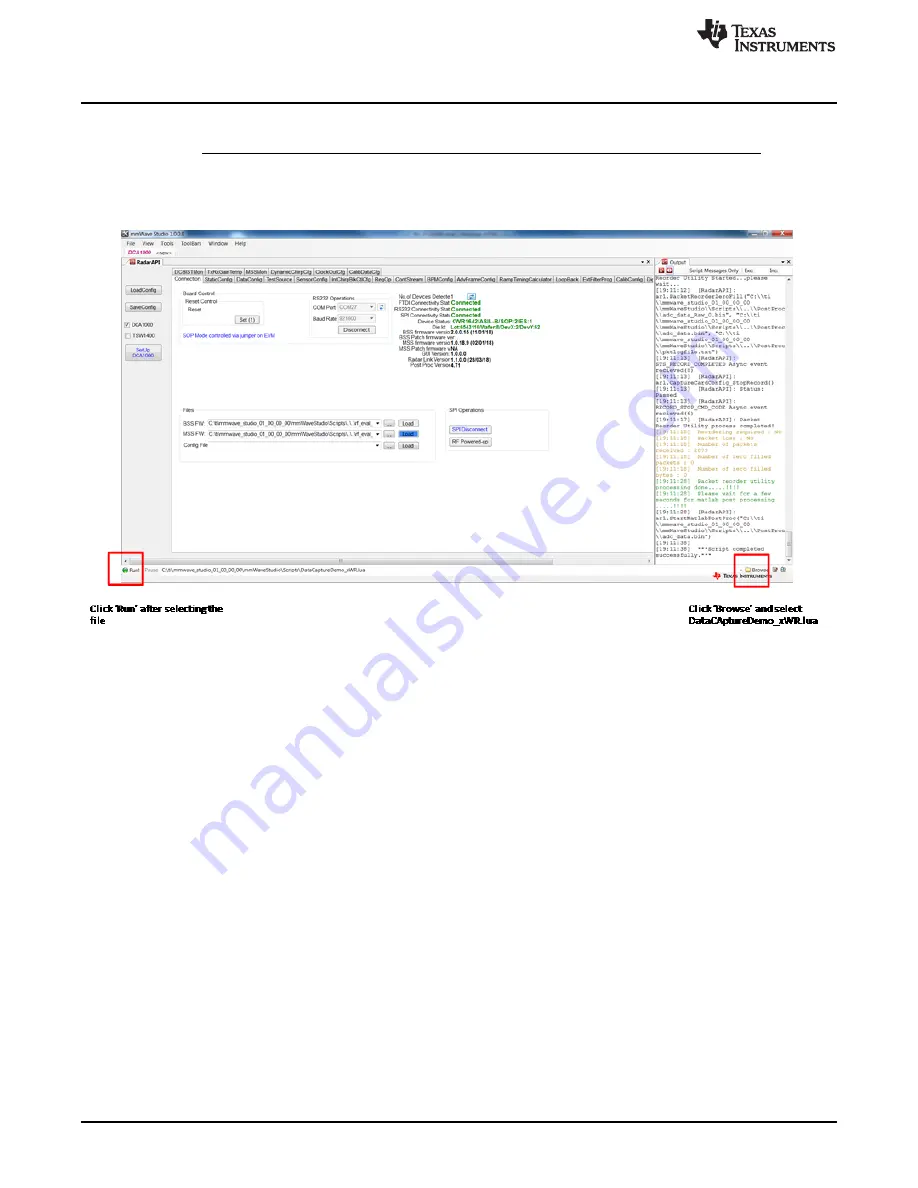 Texas Instruments DCA1000EVM Quick Start Manual Download Page 4