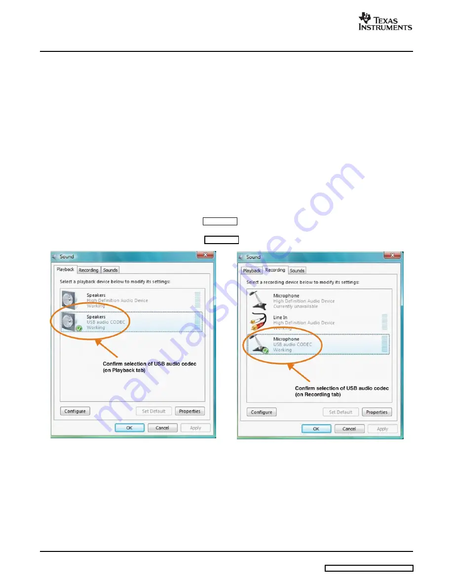 Texas Instruments DEM-PCM2912 EVM Скачать руководство пользователя страница 18