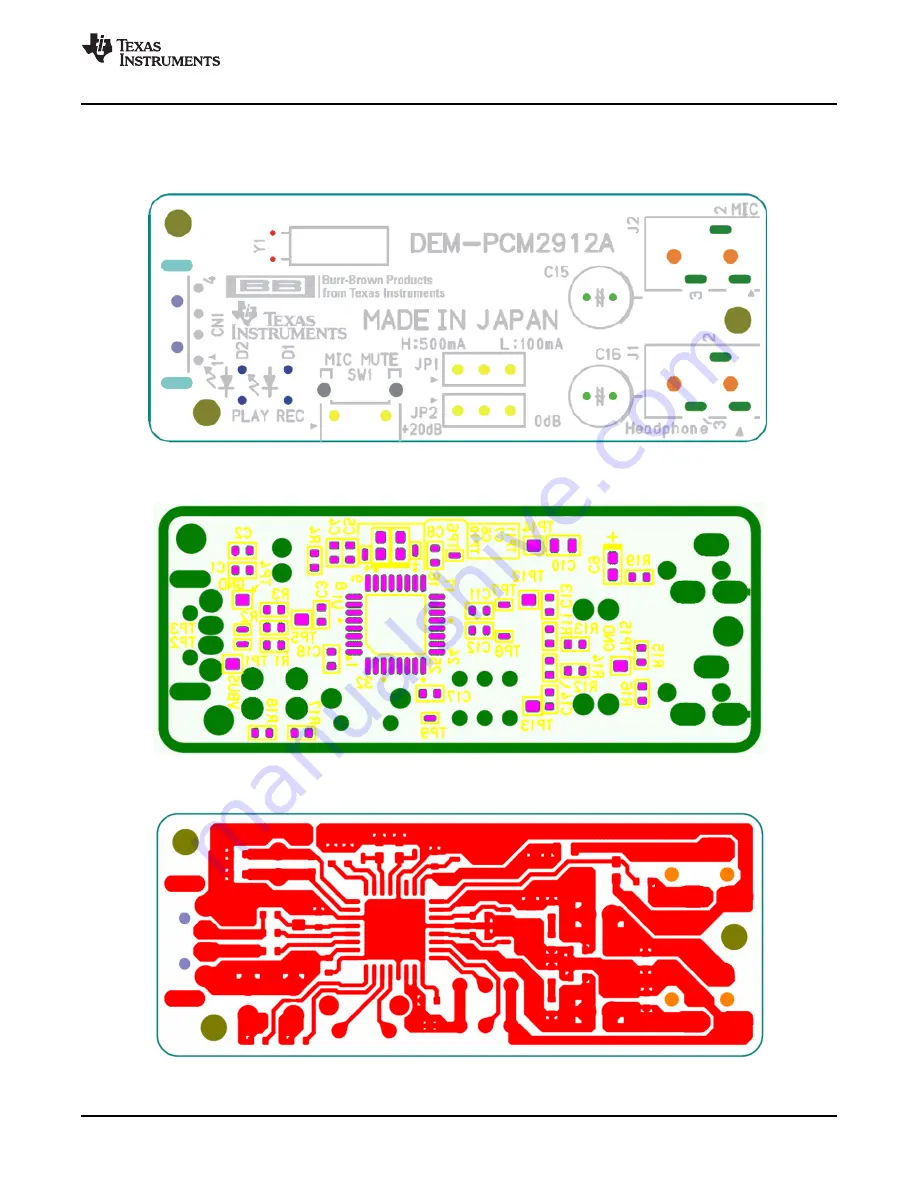 Texas Instruments DEM-PCM2912A EVM Скачать руководство пользователя страница 39