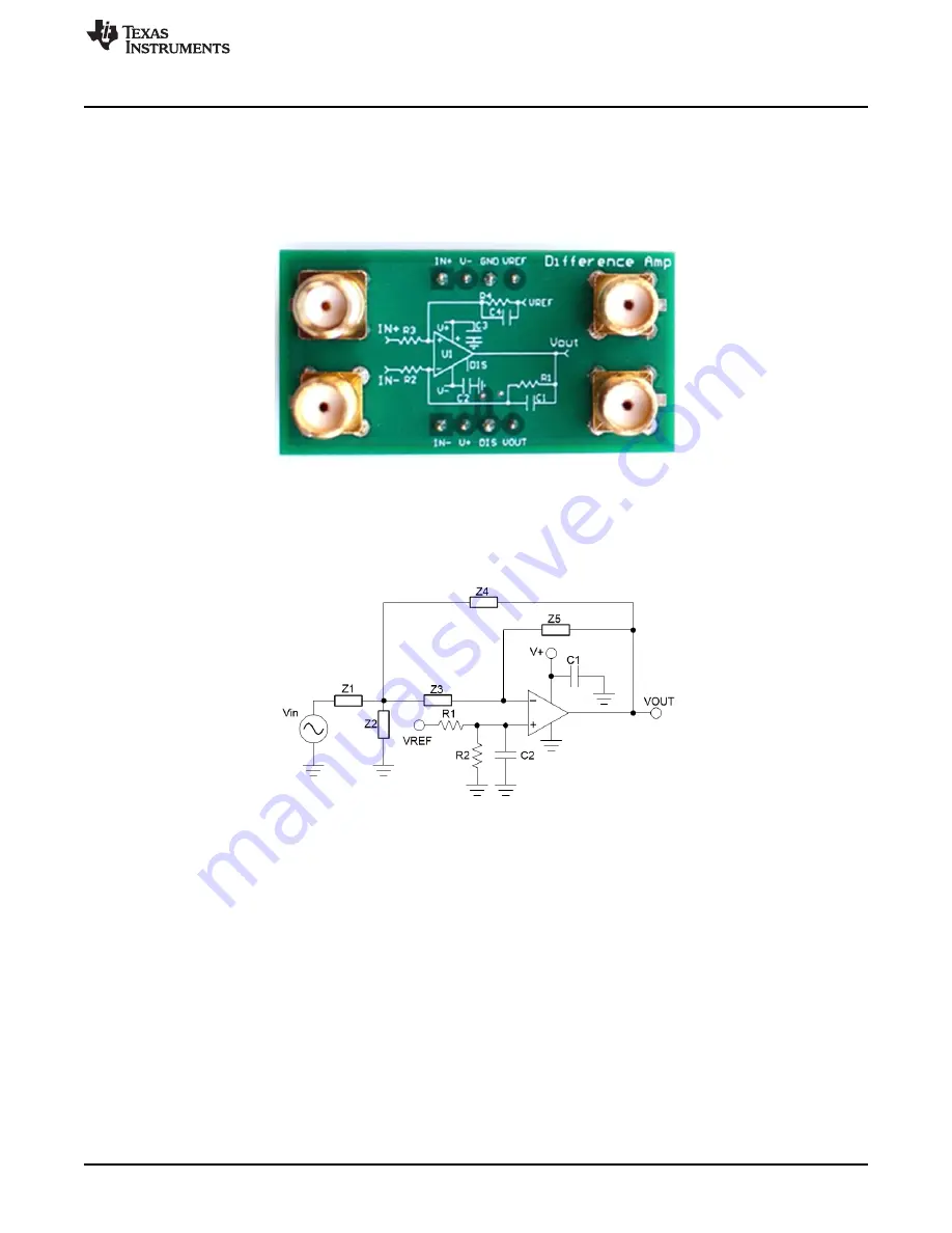 Texas Instruments DIYAMP-SOT23-EVM Скачать руководство пользователя страница 7