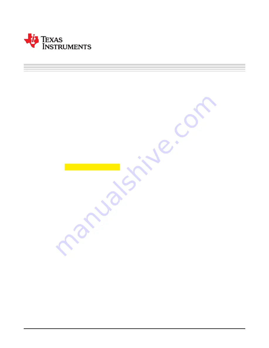 Texas Instruments DLP NIRscan User Manual Download Page 8