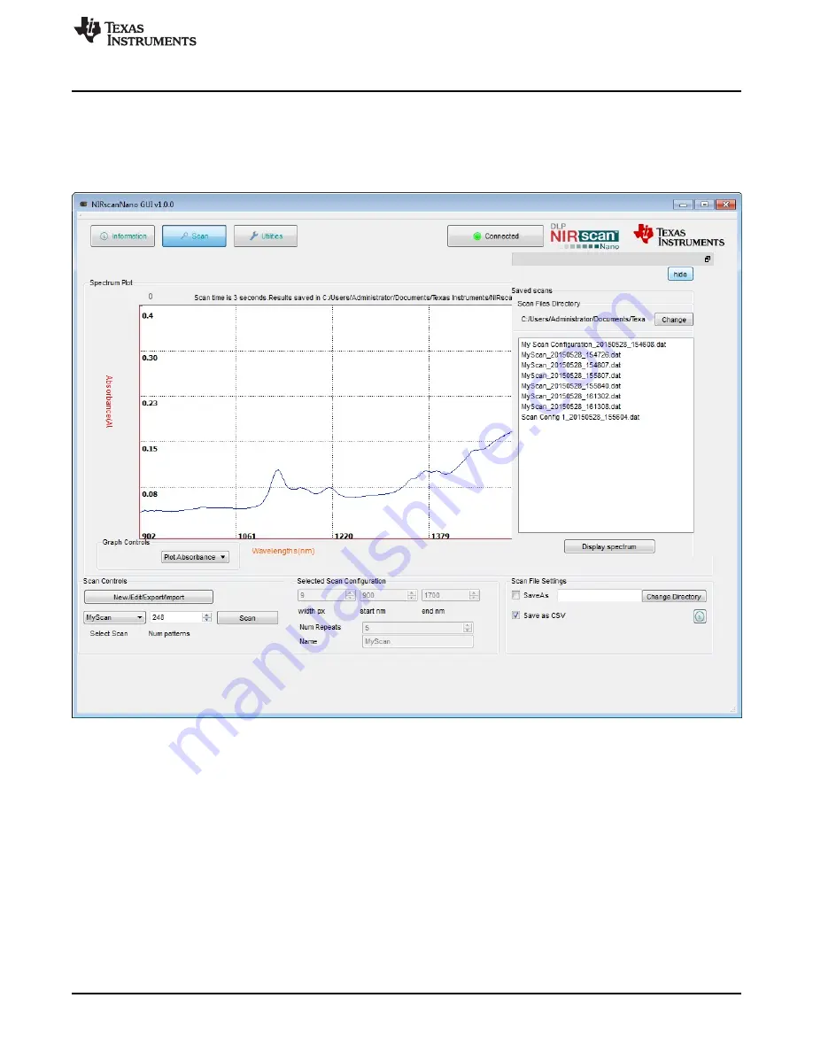 Texas Instruments DLP NIRscan Скачать руководство пользователя страница 27