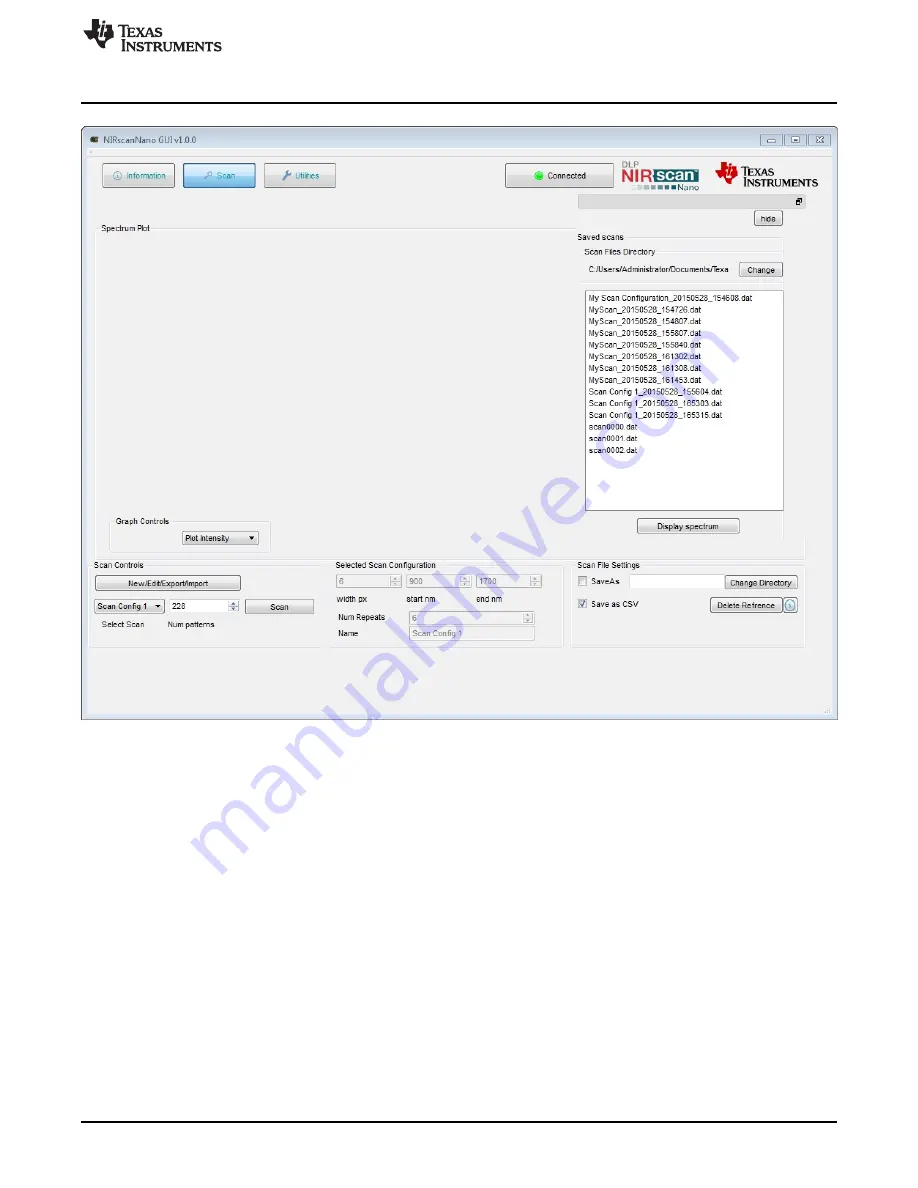 Texas Instruments DLP NIRscan User Manual Download Page 29