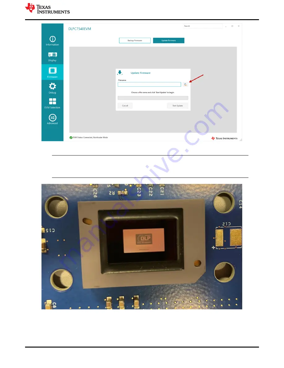 Texas Instruments DLP471TEEVM Скачать руководство пользователя страница 11