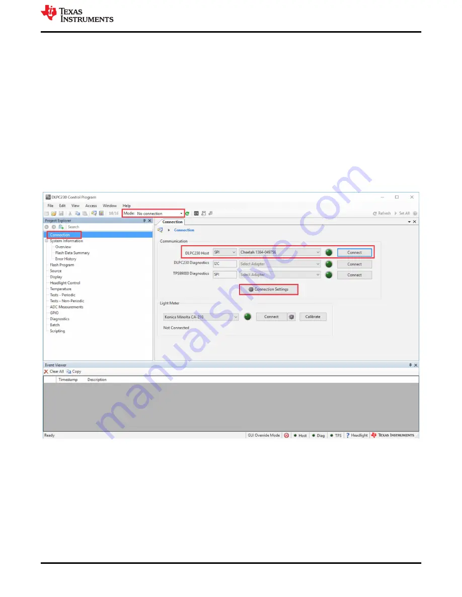 Texas Instruments DLP5532HBQ1EVM User Manual Download Page 13