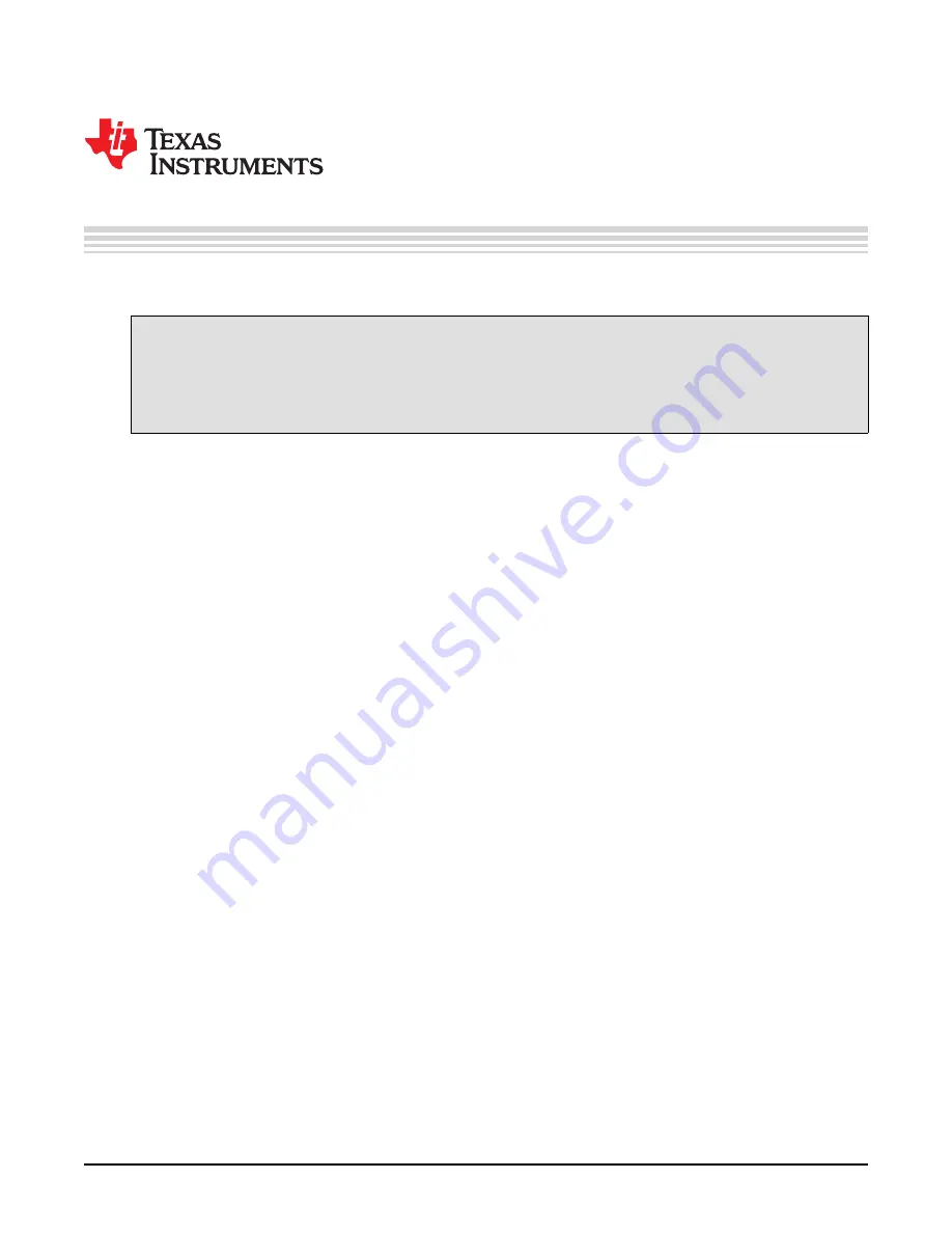 Texas Instruments DM388 User Manual Download Page 44