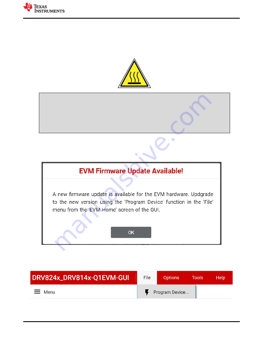 Texas Instruments DRV814x-Q1EVM Скачать руководство пользователя страница 21