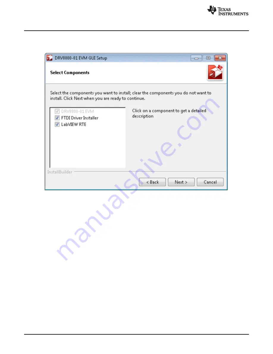 Texas Instruments DRV8801EVM User Manual Download Page 12