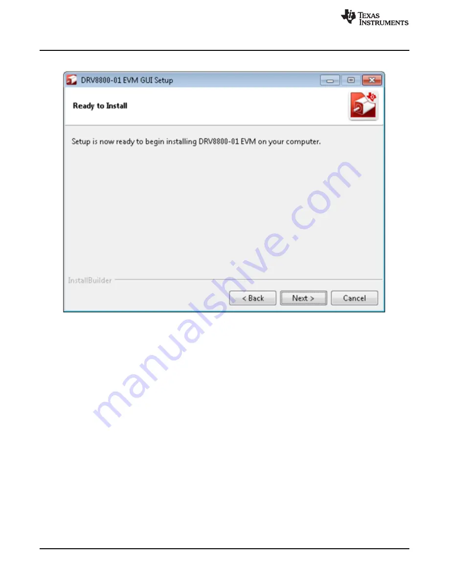 Texas Instruments DRV8801EVM User Manual Download Page 14