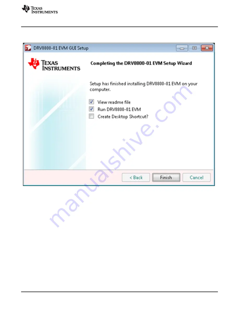 Texas Instruments DRV8801EVM User Manual Download Page 23