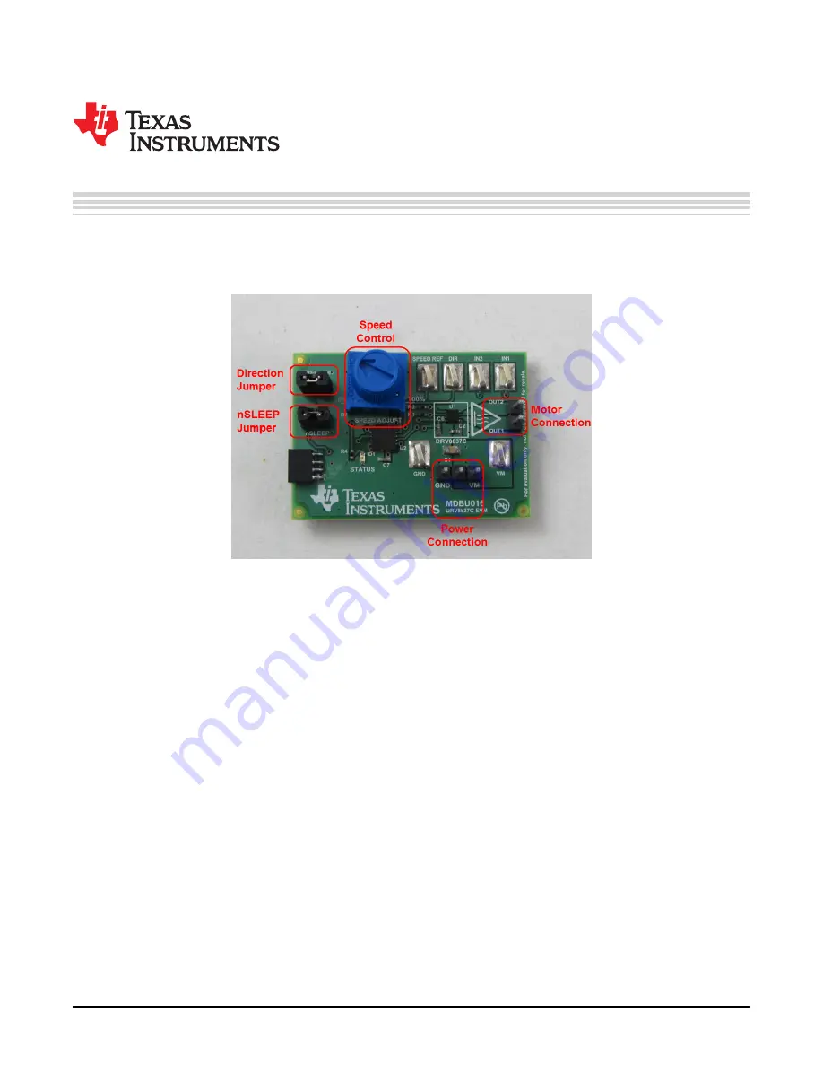 Texas Instruments DRV8837C Скачать руководство пользователя страница 1