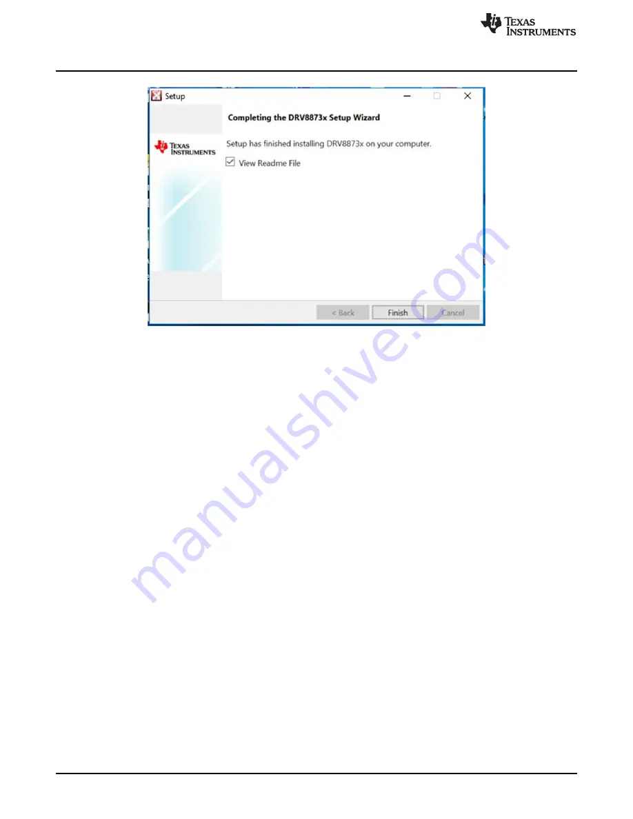 Texas Instruments DRV8873 EVM Series User Manual Download Page 10