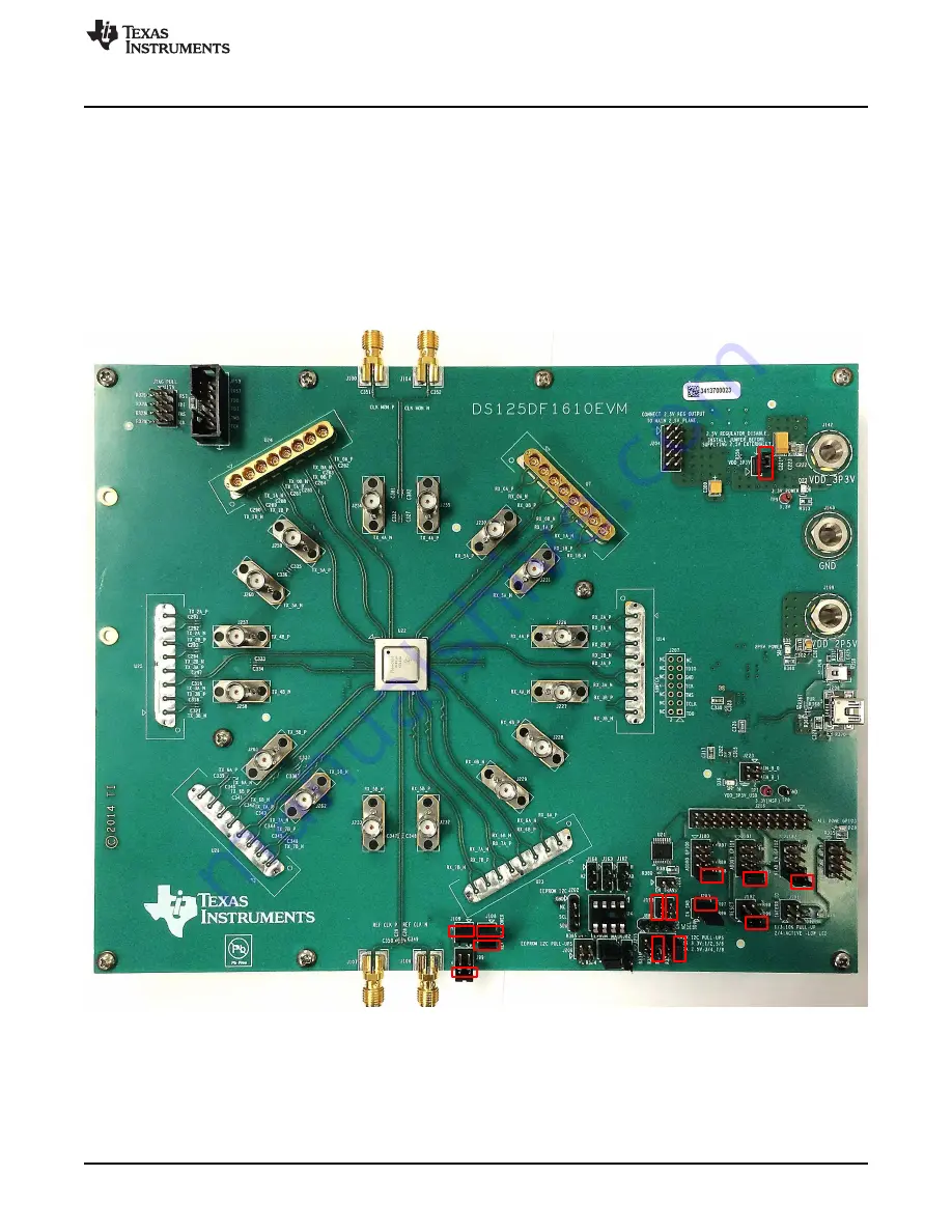 Texas Instruments DS125DF1610 User Manual Download Page 3