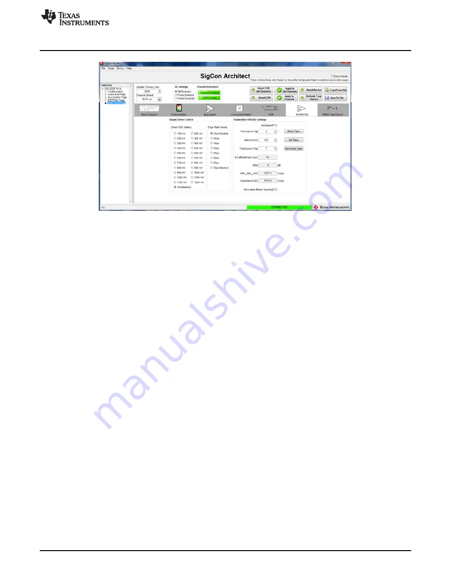 Texas Instruments DS125DF1610 User Manual Download Page 9