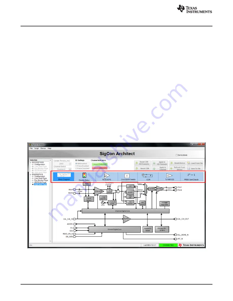 Texas Instruments DS280DF810EVM User Manual Download Page 10