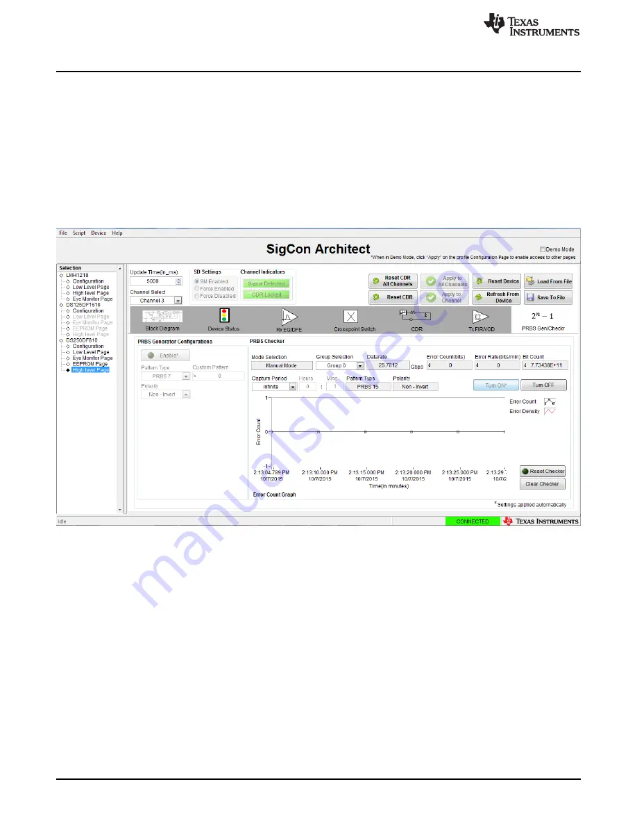 Texas Instruments DS280DF810EVM User Manual Download Page 20