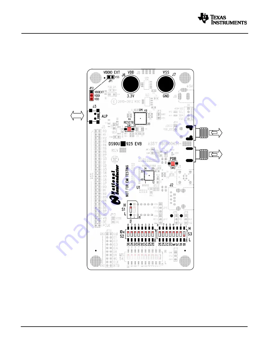 Texas Instruments DS90UB925QSEVB User Manual Download Page 6