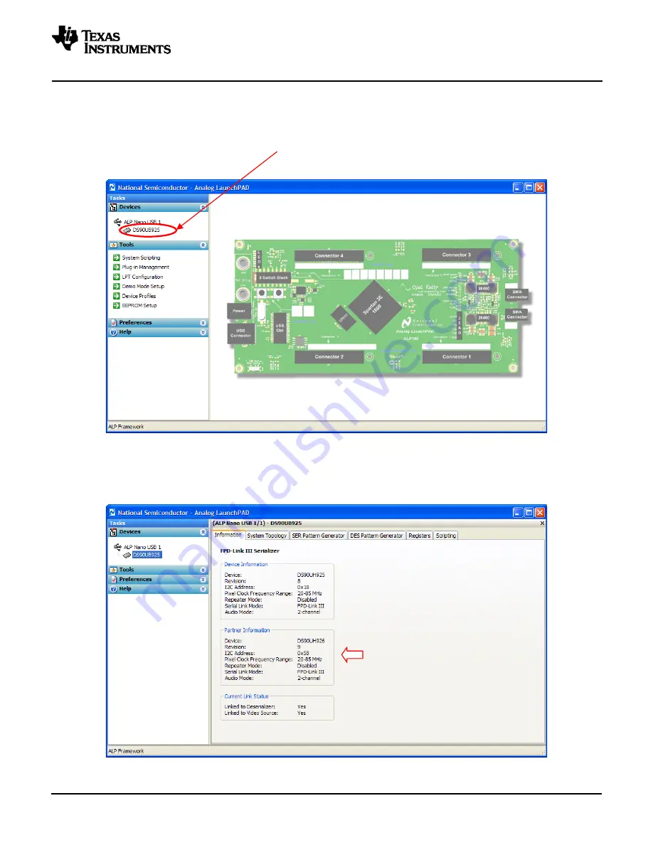 Texas Instruments DS90UB925QSEVB User Manual Download Page 9