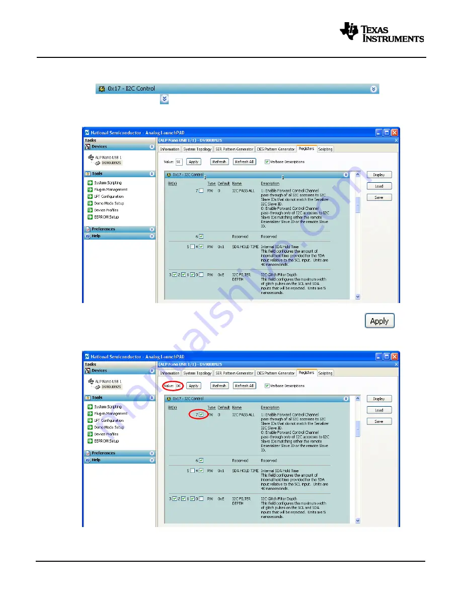 Texas Instruments DS90UB925QSEVB User Manual Download Page 14