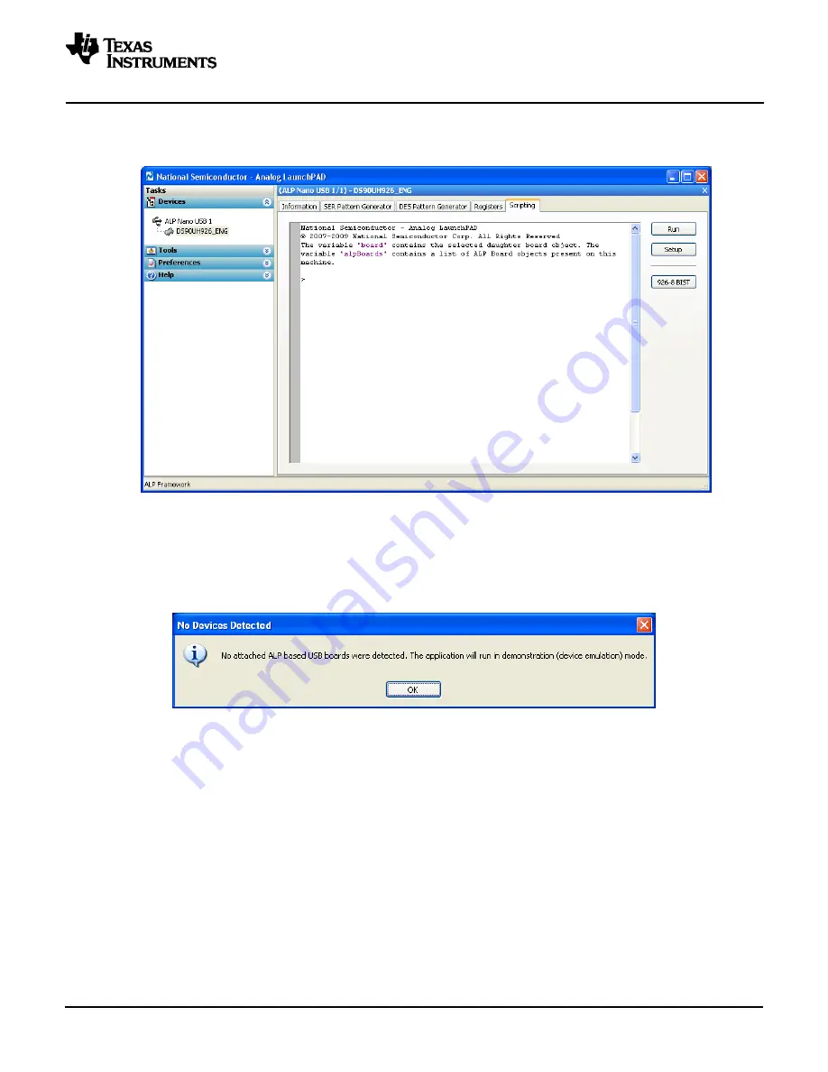 Texas Instruments DS90UB925QSEVB User Manual Download Page 15