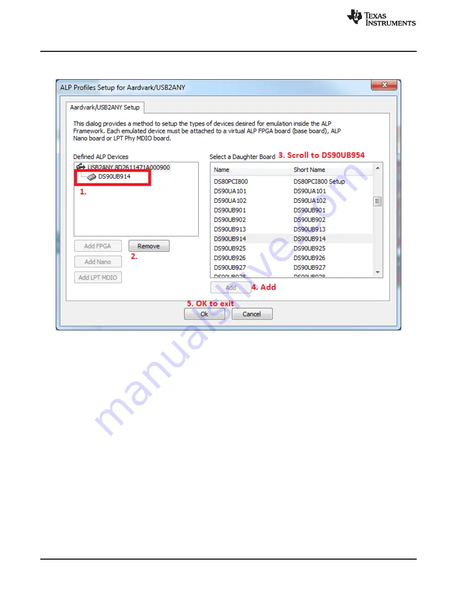 Texas Instruments DS90UB95 Q1EVM Series User Manual Download Page 18