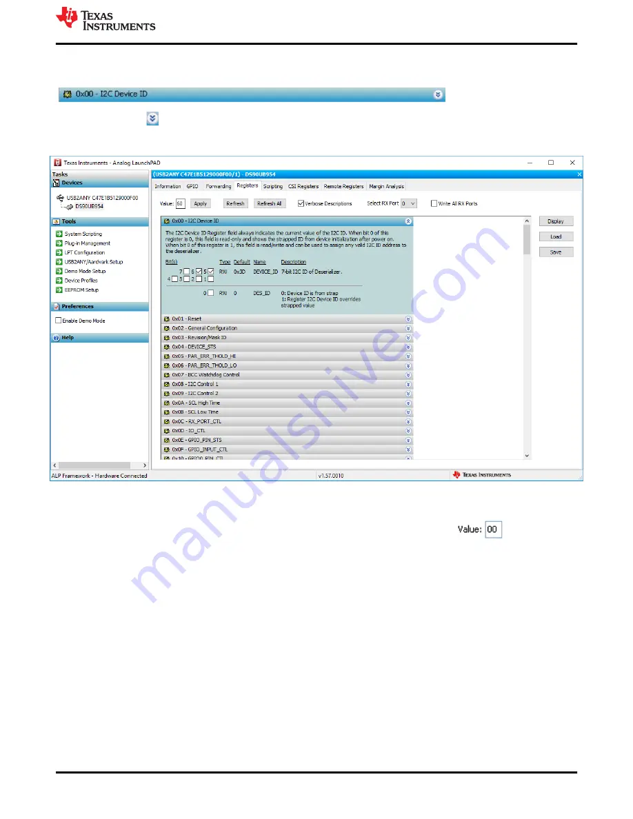 Texas Instruments DS90UB954-Q1EVM Скачать руководство пользователя страница 23