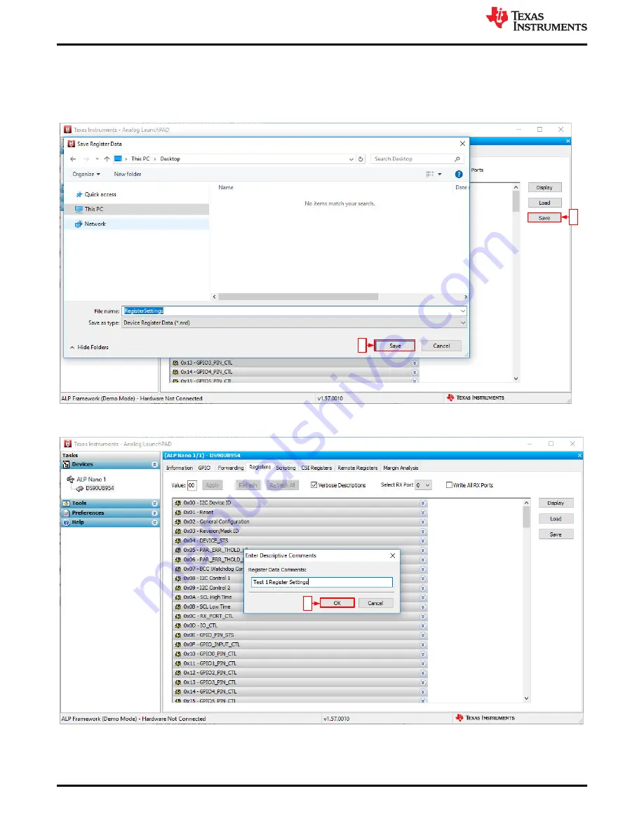 Texas Instruments DS90UB954-Q1EVM Скачать руководство пользователя страница 24