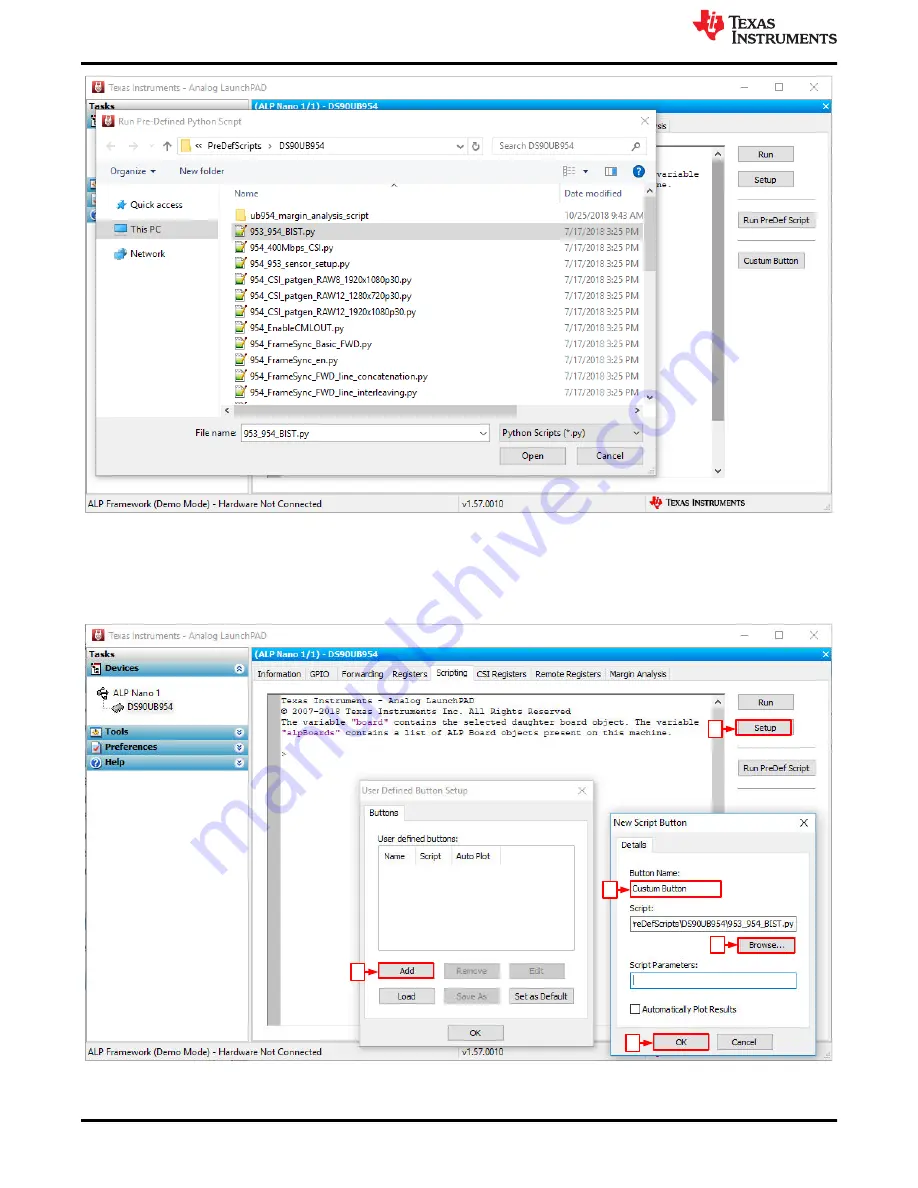 Texas Instruments DS90UB954-Q1EVM Скачать руководство пользователя страница 28