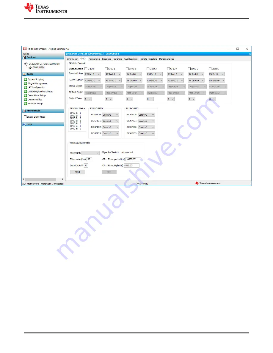 Texas Instruments DS90UB954-Q1EVM Скачать руководство пользователя страница 31