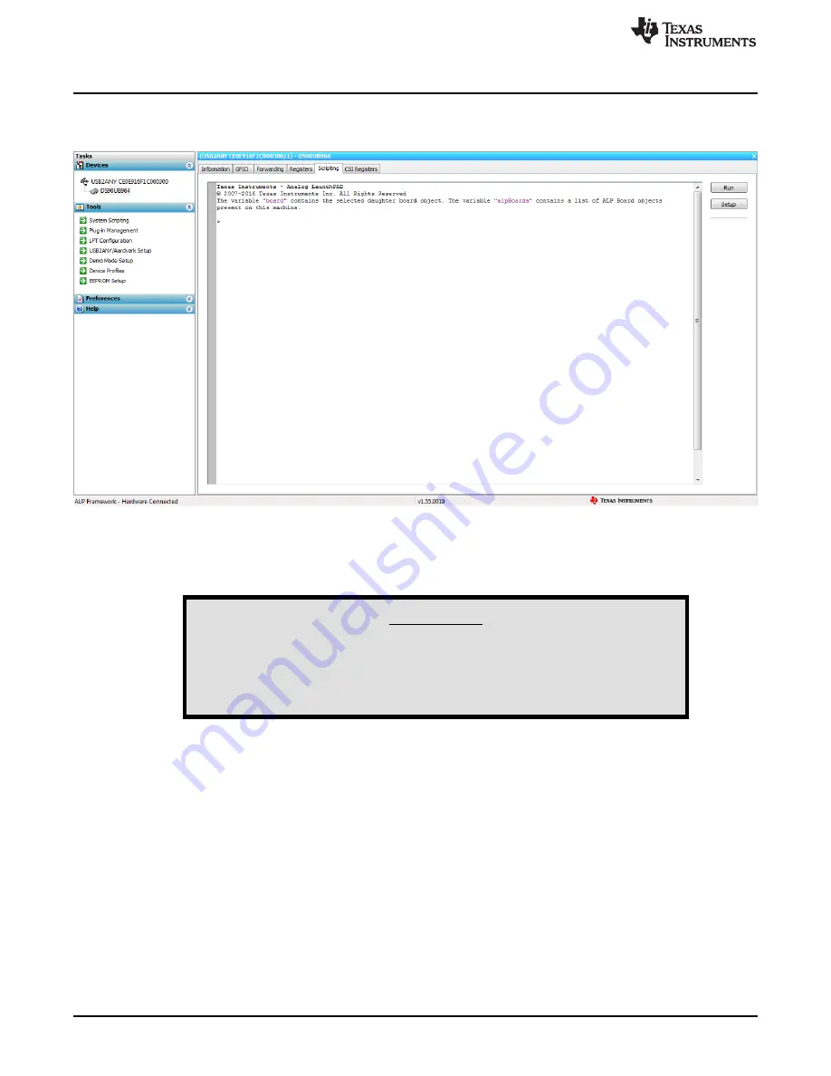 Texas Instruments DS90UB96X-Q1EVM Скачать руководство пользователя страница 22