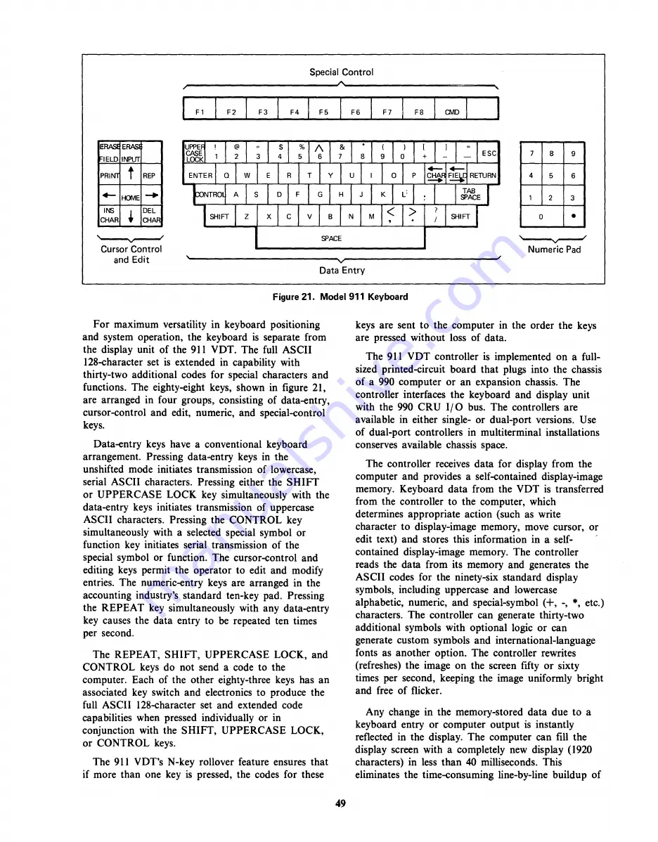 Texas Instruments DS990 General Information Manual Download Page 58