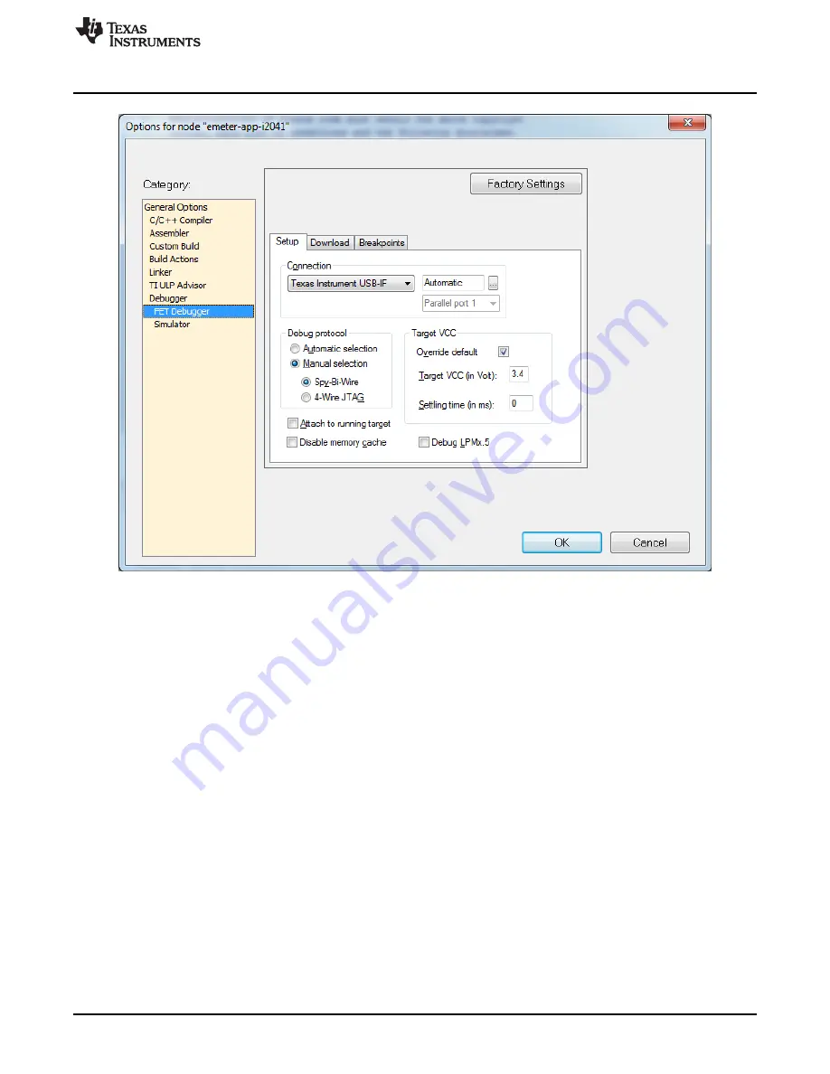 Texas Instruments EVM430-i2040SUBMTR Скачать руководство пользователя страница 49