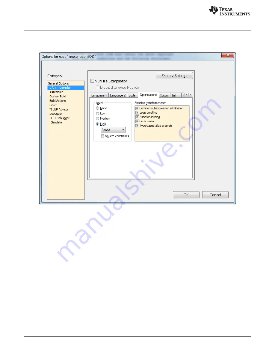 Texas Instruments EVM430-i2040SUBMTR User Manual Download Page 50