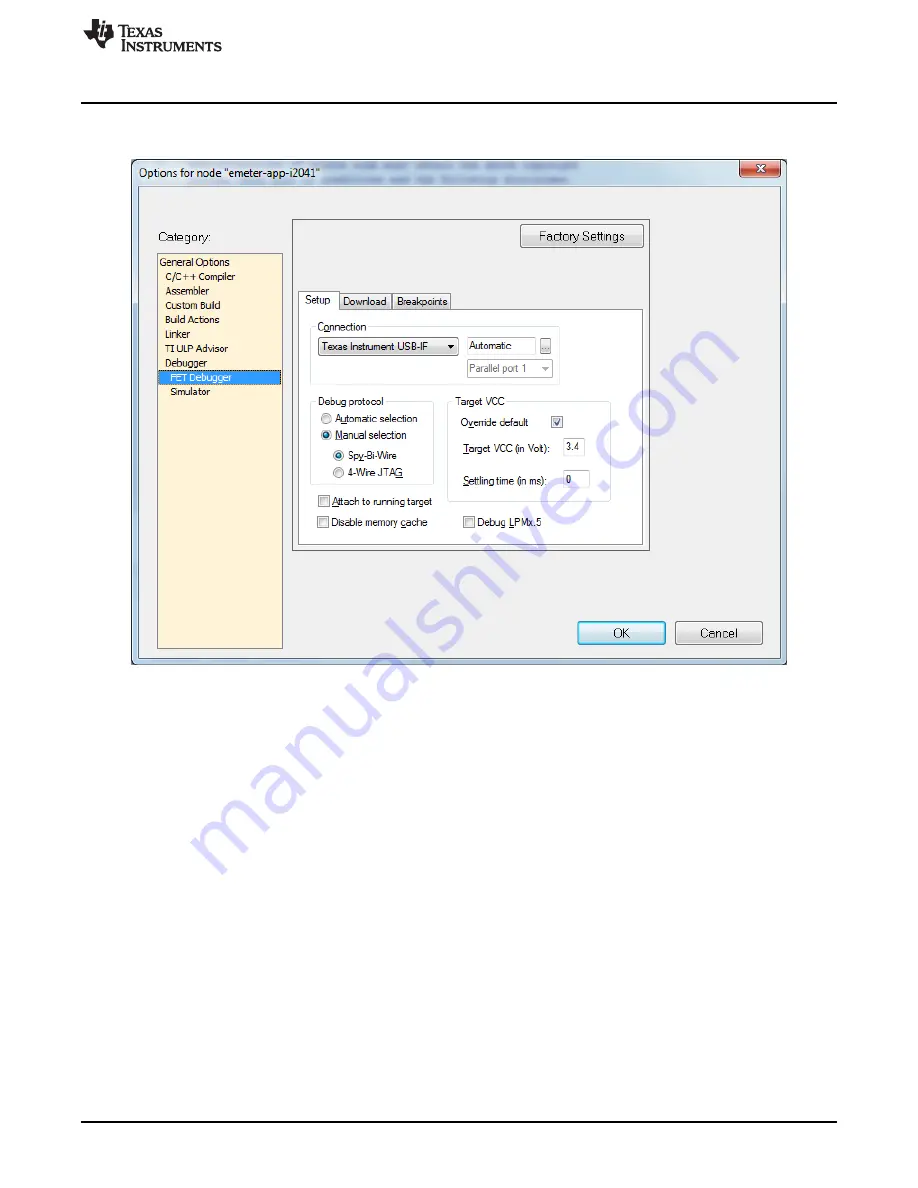 Texas Instruments EVM430-i2040SUBMTR User Manual Download Page 51