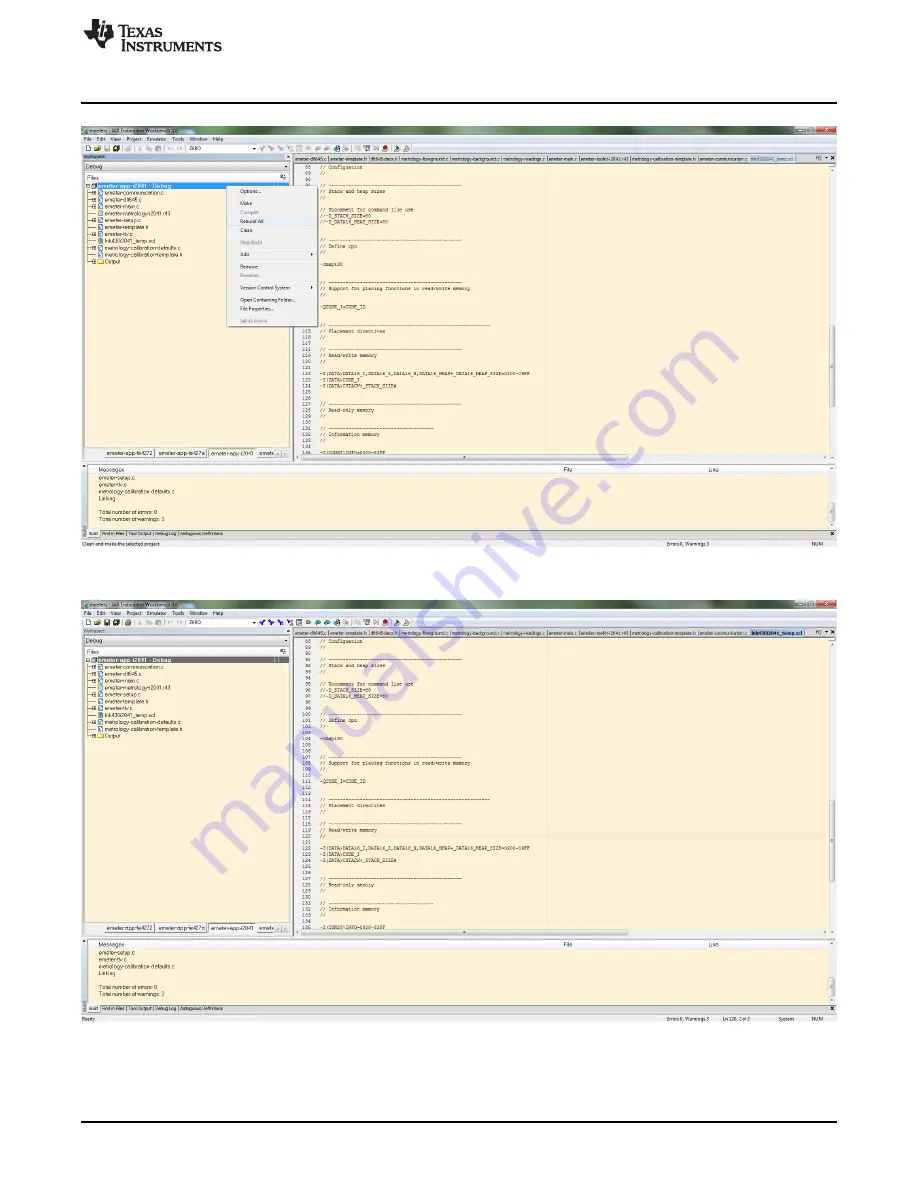 Texas Instruments EVM430-i2040SUBMTR Скачать руководство пользователя страница 53