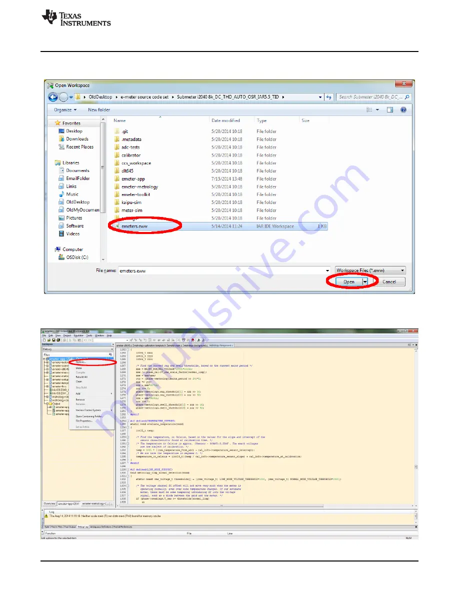 Texas Instruments EVM430-i2040SUBMTR Скачать руководство пользователя страница 65