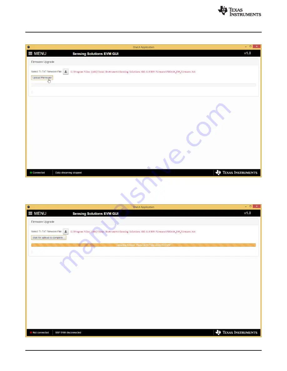 Texas Instruments HDC1050EVM User Manual Download Page 36