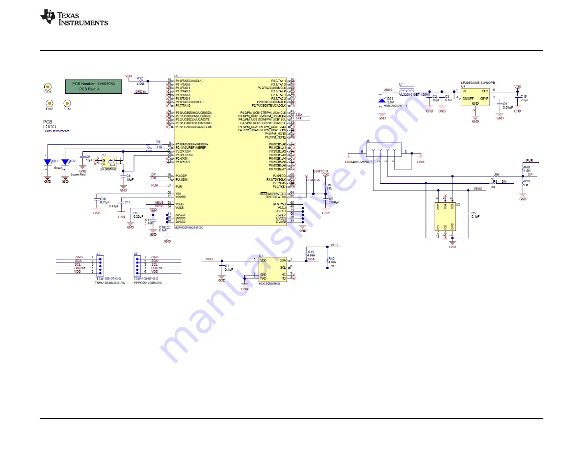 Texas Instruments HDC1050EVM Скачать руководство пользователя страница 39