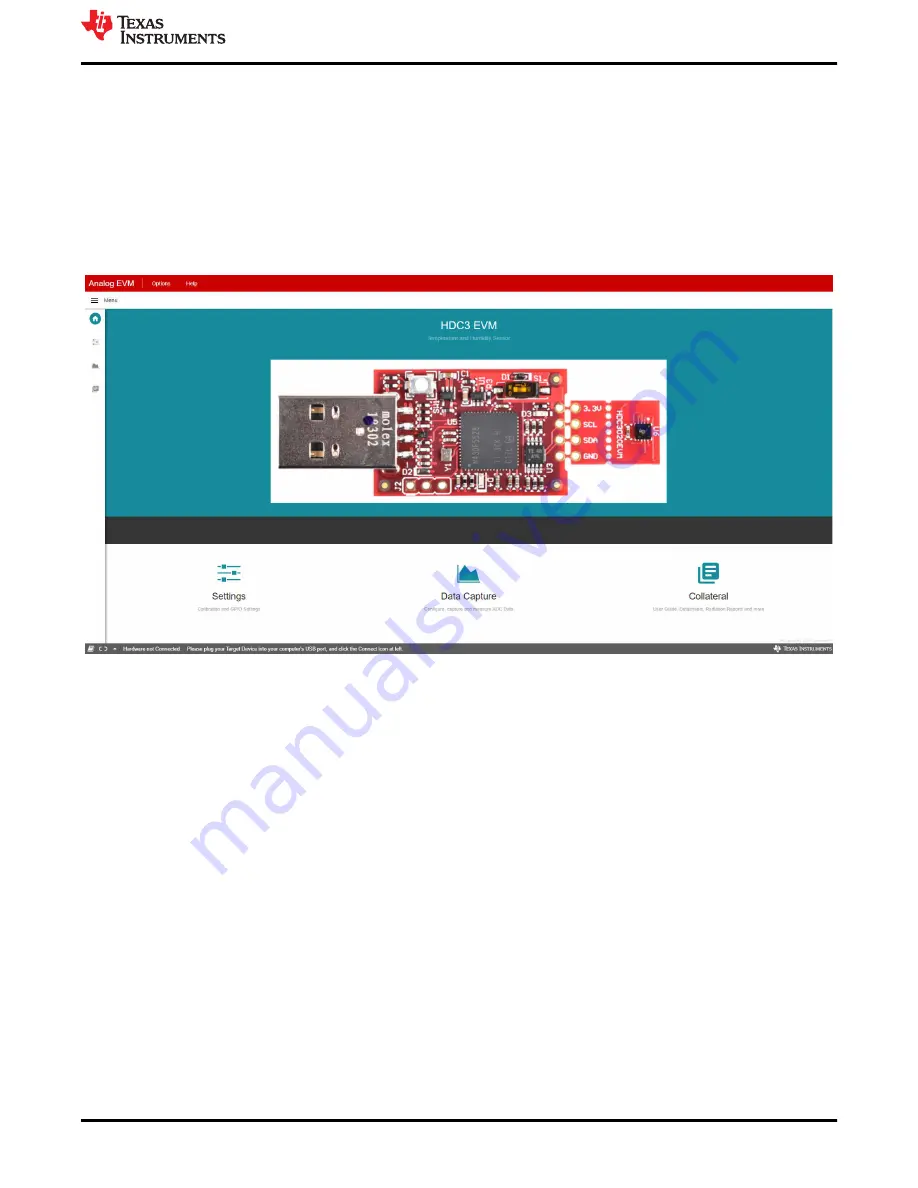 Texas Instruments HDC3020EVM Скачать руководство пользователя страница 9